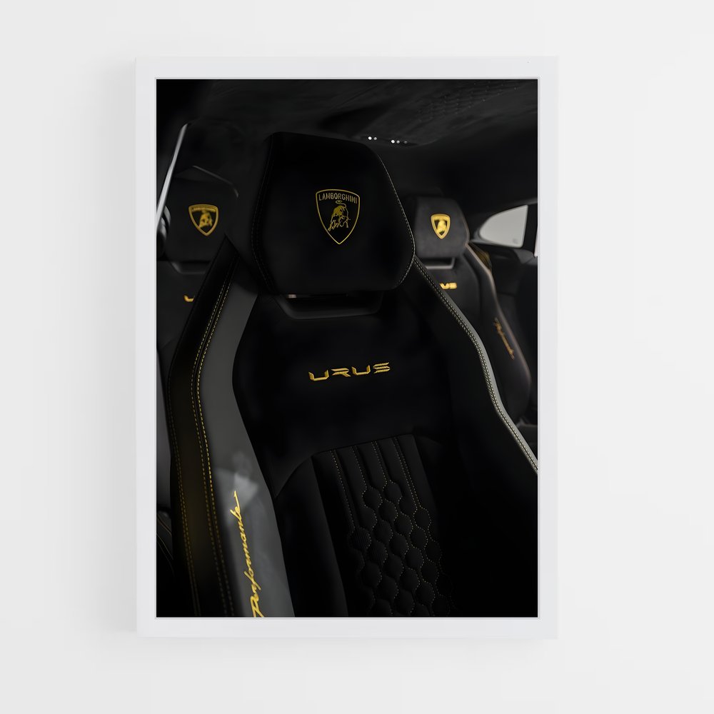 Poster Vitesse Astonissante – affiche Lamborghini (vue 3)